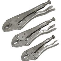 3 Piece Locking Plier Set