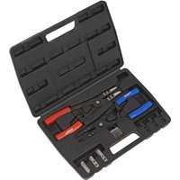 Internal External Circlip Plier Set Interchangeable Tips