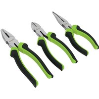 3 Piece Comfort Grip Plier Set