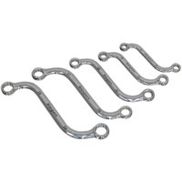 5 Piece S Type Ring Spanner Set Metric