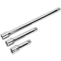 3 Piece 1 2" Drive Socket Extension Bar Set 1 2"