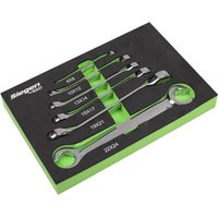 Siegen 6 Piece Flare Nut Spanner Set Metric
