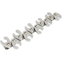 Siegen S0845 10 Piece 3/8" Drive Metric Flare Nut Crows Foot Wrench Set