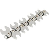 Siegen 10 Piece 3/8" Drive Crow Foot Spanner Set Metric