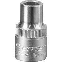 Sealey 1/2" Drive Hexagon WallDrive Socket Metric 1/2" 10mm Sealey 1/2" Drive Hexagon WallDrive Socket Metric 1/2" 10mm