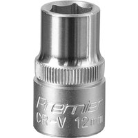Sealey 1/2" Drive Hexagon WallDrive Socket Metric 1/2" 12mm Sealey 1/2" Drive Hexagon WallDrive Socket Metric 1/2" 12mm