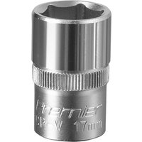 Sealey 1/2" Drive Hexagon WallDrive Socket Metric
