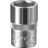 Sealey 1/2" Drive Hexagon WallDrive Socket Metric 1/2" 18mm Sealey 1/2" Drive Hexagon WallDrive Socket Metric 1/2" 18mm