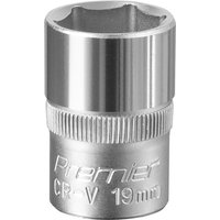 Sealey 1/2" Drive Hexagon WallDrive Socket Metric 1/2" 19mm Sealey 1/2" Drive Hexagon WallDrive Socket Metric 1/2" 19mm