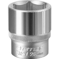 Sealey 1/2" Drive Hexagon WallDrive Socket Metric 1/2" 28mm Sealey 1/2" Drive Hexagon WallDrive Socket Metric 1/2" 28mm