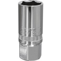 Sealey 1/2" Drive Hexagon Spark Plug Socket Metric 1/2" 21mm Sealey 1/2" Drive Hexagon Spark Plug Socket Metric 1/2" 21mm