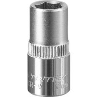 Sealey 1/4" Drive Hexagon WallDrive Socket Metric
