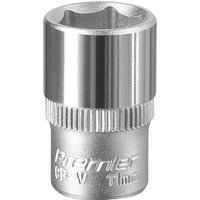 Sealey 1/4" Drive Hexagon WallDrive Socket Metric 1/4" 11mm Sealey 1/4" Drive Hexagon WallDrive Socket Metric 1/4" 11mm