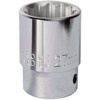 Sealey 3/4" Drive Bi Hexagon WallDrive Socket Metric 3/4" 27mm Sealey 3/4" Drive Bi Hexagon WallDrive Socket Metric 3/4" 27mm