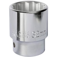 3 4" Drive Bi Hexagon WallDrive Socket Metric 3 4" 32mm