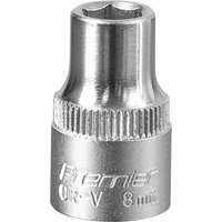 Sealey 3/8" Drive Hexagon WallDrive Socket Metric 3/8" 8mm Sealey 3/8" Drive Hexagon WallDrive Socket Metric 3/8" 8mm