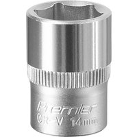 Sealey 3/8" Drive Hexagon WallDrive Socket Metric 3/8" 14mm Sealey 3/8" Drive Hexagon WallDrive Socket Metric 3/8" 14mm
