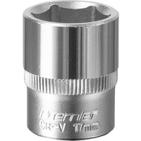Sealey 3/8" Drive Hexagon WallDrive Socket Metric 3/8" 17mm Sealey 3/8" Drive Hexagon WallDrive Socket Metric 3/8" 17mm