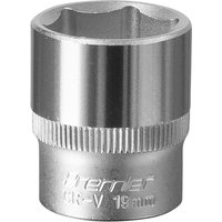Sealey 3/8" Drive Hexagon WallDrive Socket Metric 3/8" 19mm Sealey 3/8" Drive Hexagon WallDrive Socket Metric 3/8" 19mm