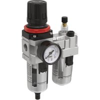 Sealey SA2001 Air Filter Regulator Lubricator Heavy-Duty 145psi 125psi