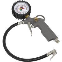 Sealey SA332 Clip On Connector Air Tyre Inflator and Dial Gauge Sealey SA332 Clip On Connector Air Tyre Inflator and Dial Gauge