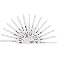 Sealey SA34 14TPI Air Saw Blades Pack of 15 Sealey SA34 14TPI Air Saw Blades Pack of 15