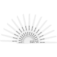 Sealey SA34 32TPI Air Saw Blades Pack of 15 Sealey SA34 32TPI Air Saw Blades Pack of 15