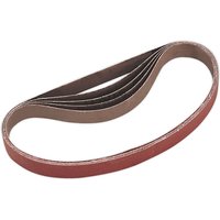 SA355/B120G 20 x 520mm Sanding Belt 120Grit - Pack of 5 - Sealey