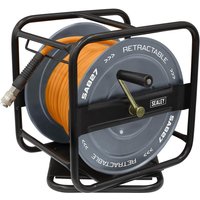 Sealey Air Hose and Heavy Duty Swivel Reel 6mm 30m Sealey Air Hose and Heavy Duty Swivel Reel 6mm 30m