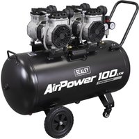 SAC10001S Oil Free Low Noise Air Compressor 100 Litre