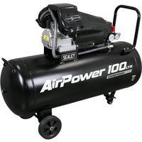 SAC10030VA V Twin Direct Drive Air Compressor 100 Litre 240v