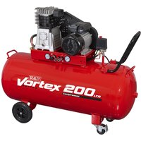 Sealey SAC1203B Air Compressor 200 Litre 240v