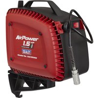 SAC15WM Wall Mount Oil Free Air Compressor Hose Reel