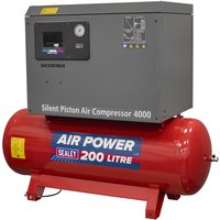 Sealey SAC2203BLN Air Compressor 200 Litre 240v