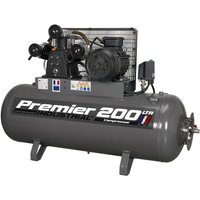 Sealey SAC32055B Belt Drive Air Compressor with 200 Litre 415v Sealey SAC32055B Belt Drive Air Compressor with 200 Litre 415v