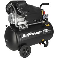 Sealey - SAC5030VA 50L V-Twin Direct Drive Air Compressor 3hp