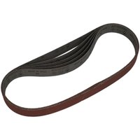 Sealey Aluminium Oxide 25mm x 762mm Sanding Belt 25mm x 762mm 80g Pack of 5 Sealey Aluminium Oxide 25mm x 762mm Sanding Belt 25mm x 762mm 80g Pack of 5
