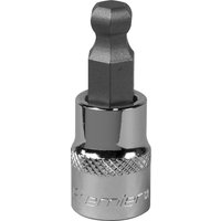 Sealey 3/8" Drive Ball End Hexagon Socket Bit 3/8" 9mm Sealey 3/8" Drive Ball End Hexagon Socket Bit 3/8" 9mm