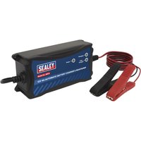 Sealey SBC4 Battery Maintainer Charger 12V 4A Fully Automatic, Multi