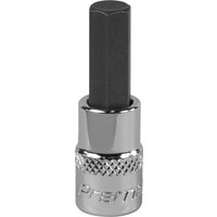 SBH005 Premier Hex Socket Bit 1/4''Sq Drive 7mm - Sealey