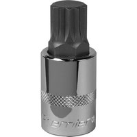 Sealey 1/2" Drive Spline Bit Socket 1/2" M18 Sealey 1/2" Drive Spline Bit Socket 1/2" M18