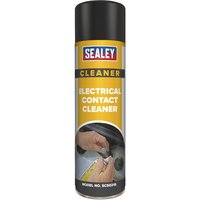Sealey Electrical Contact Cleaner Spray 500ml Pack of 6 Sealey Electrical Contact Cleaner Spray 500ml Pack of 6