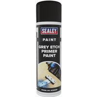 Sealey Etch Primer Aerosol Spray Paint Grey 500ml Sealey Etch Primer Aerosol Spray Paint Grey 500ml