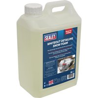 Sealey Whiteout Detailing Snow Foam Car Shampoo 5l Pack of 1 Sealey Whiteout Detailing Snow Foam Car Shampoo 5l Pack of 1