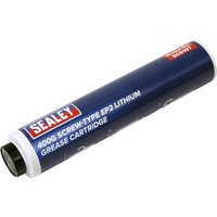 Sealey - SCS107 EP2 Lithium Grease Cartridge Screw-Type 400g