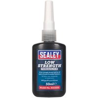 Sealey Low Strength Thread Lock 50ml Pack of 1 Sealey Low Strength Thread Lock 50ml Pack of 1