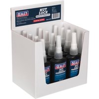 Sealey Medium Strength Nut Lock 50ml Pack of 12 Sealey Medium Strength Nut Lock 50ml Pack of 12