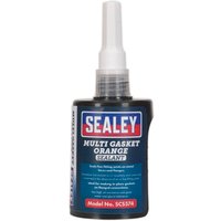 Sealey Orange Multi Gasket Sealant 50ml Sealey Orange Multi Gasket Sealant 50ml