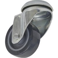 Sealey Bolt Hole Swivel Castor Grey 50mm Sealey Bolt Hole Swivel Castor Grey 50mm