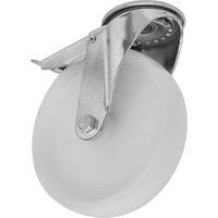 Sealey Heavy Duty Nylon Castor Wheel Bolt Hole and Total Lock 100mm Sealey Heavy Duty Nylon Castor Wheel Bolt Hole and Total Lock 100mm